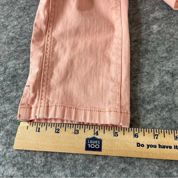Pilcro and the Letterpress Jeans Womens 27 Anthropologie Stet Peach Cropped - Picture 14 of 14